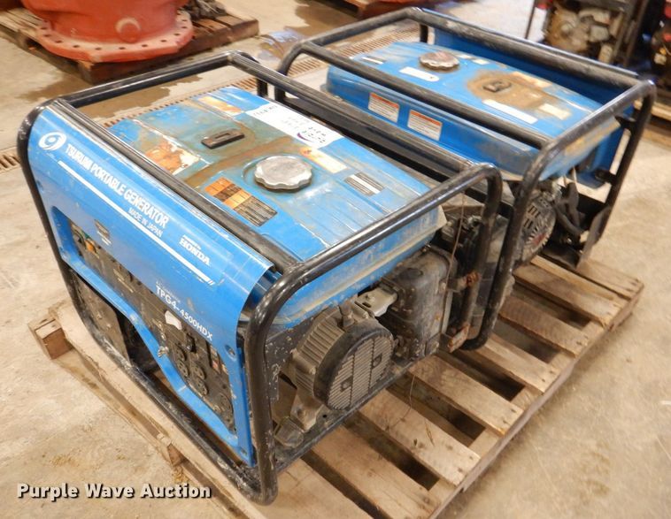 image for item DK4997 (2) Tsurumi TPG4-4500HDX generators