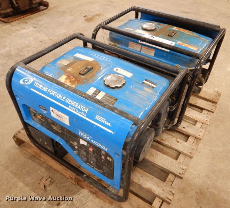 image for item DK4997 (2) Tsurumi TPG4-4500HDX generators