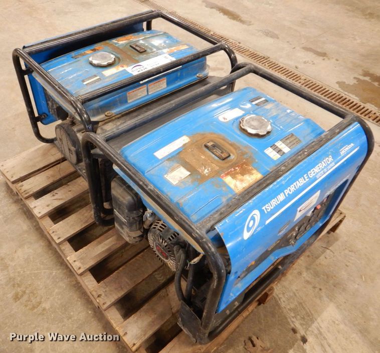 image for item DK4997 (2) Tsurumi TPG4-4500HDX generators