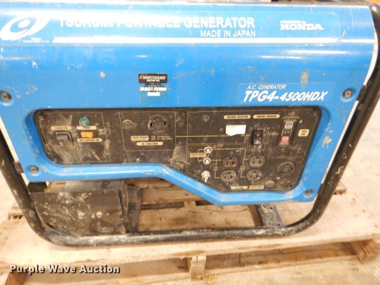 image for item DK4997 (2) Tsurumi TPG4-4500HDX generators