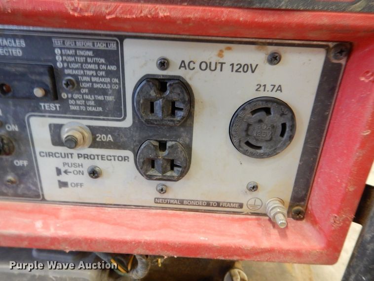 image for item DK4998 (5) Honda generators