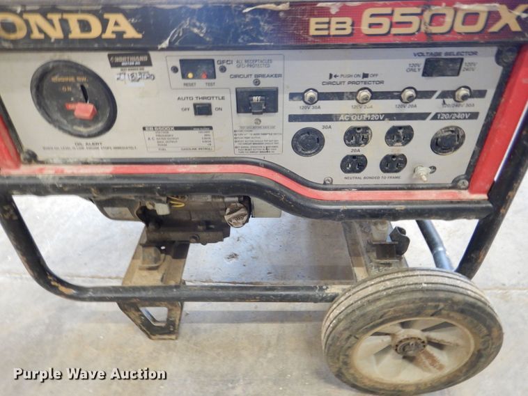 image for item DK4999 Honda EB6500X  generator
