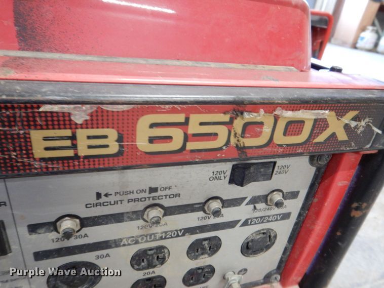 image for item DK4999 Honda EB6500X  generator