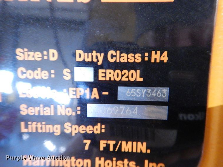 image for item DK5002 Harrington  jib crane