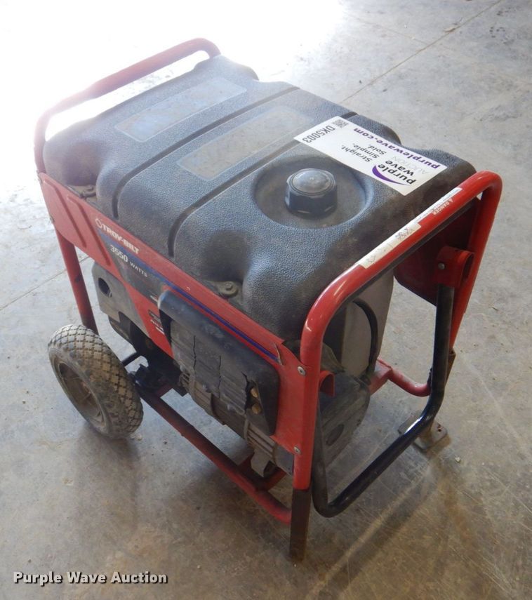 image for item DK5003 Troy-Bilt 030248  generator