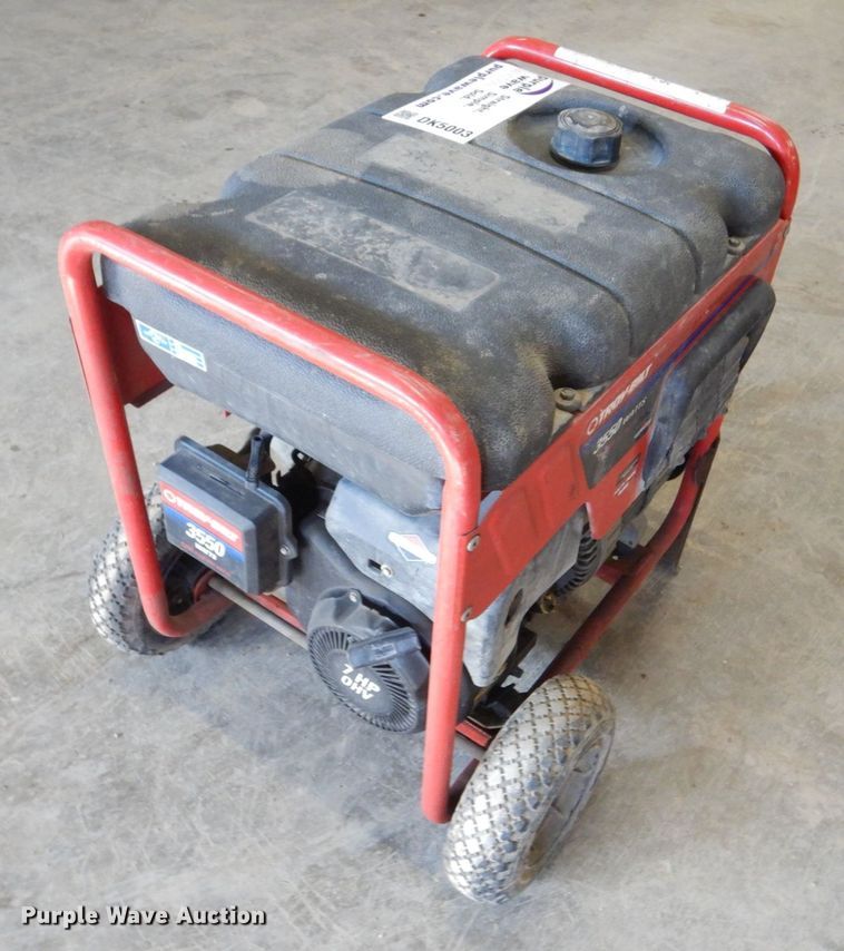 image for item DK5003 Troy-Bilt 030248  generator
