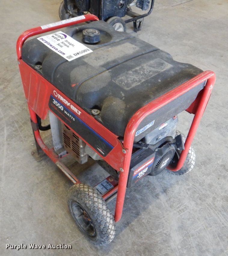 image for item DK5003 Troy-Bilt 030248  generator