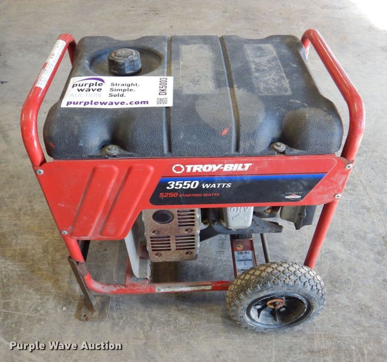 image for item DK5003 Troy-Bilt 030248  generator