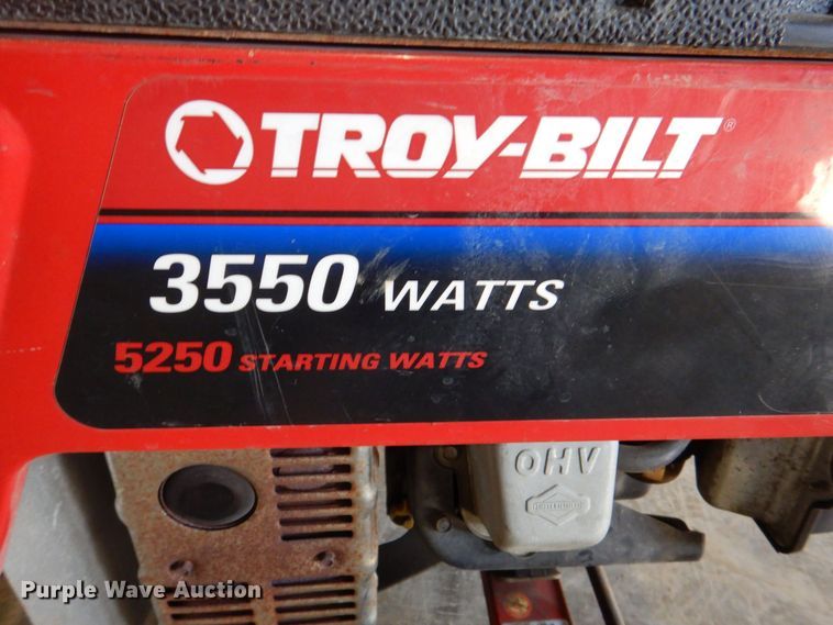 image for item DK5003 Troy-Bilt 030248  generator
