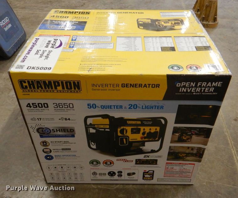 image for item DK5009 Champion 4500  generator