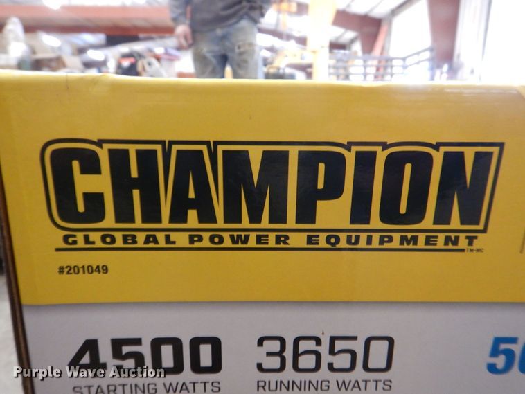 image for item DK5009 Champion 4500  generator