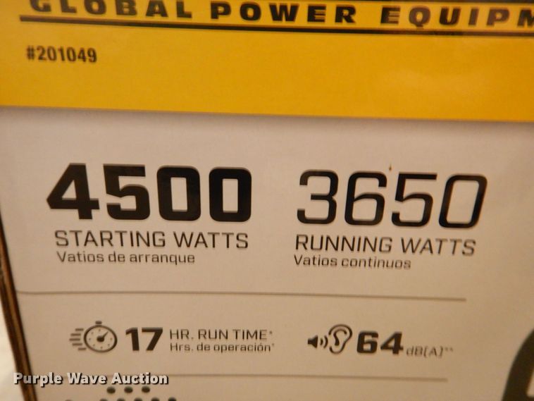 image for item DK5009 Champion 4500  generator