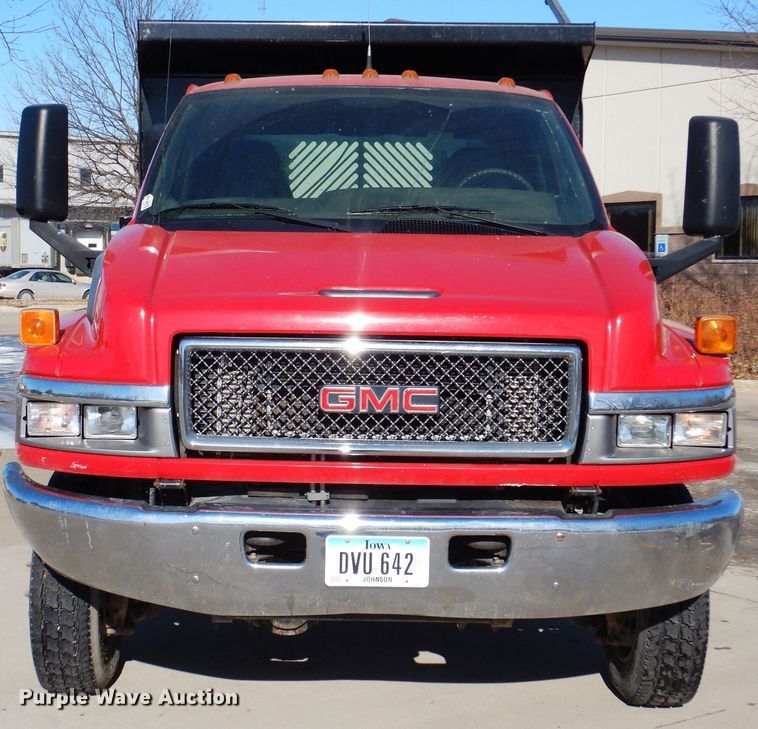 image for item DK5014 2005 GMC C5500  dump truck