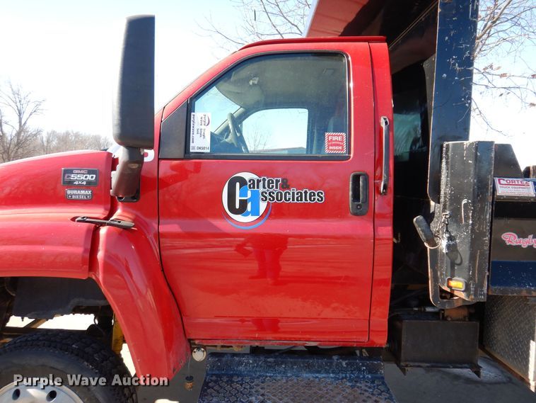 image for item DK5014 2005 GMC C5500  dump truck