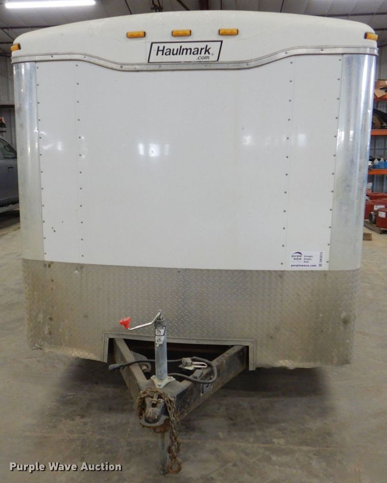 image for item DK5015 2004 Haulmark  enclosed cargo trailer with pressure testing system