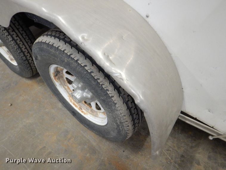 image for item DK5015 2004 Haulmark  enclosed cargo trailer with pressure testing system