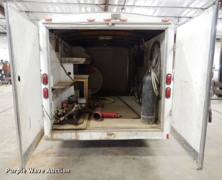 image for item DK5015 2004 Haulmark  enclosed cargo trailer with pressure testing system