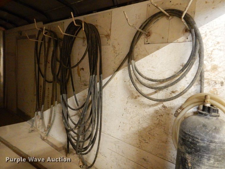 image for item DK5015 2004 Haulmark  enclosed cargo trailer with pressure testing system