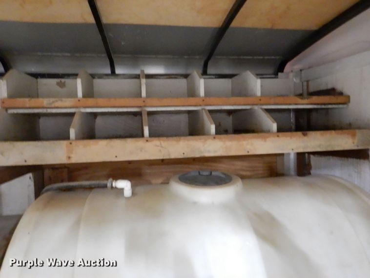 image for item DK5015 2004 Haulmark  enclosed cargo trailer with pressure testing system