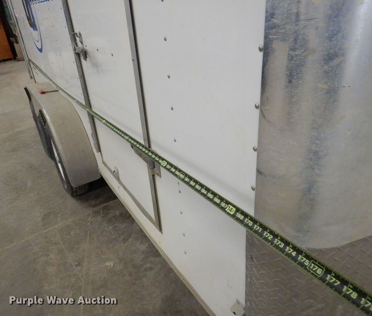 image for item DK5015 2004 Haulmark  enclosed cargo trailer with pressure testing system