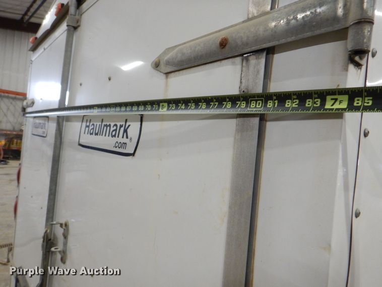 image for item DK5015 2004 Haulmark  enclosed cargo trailer with pressure testing system