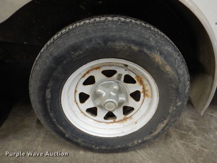 image for item DK5015 2004 Haulmark  enclosed cargo trailer with pressure testing system