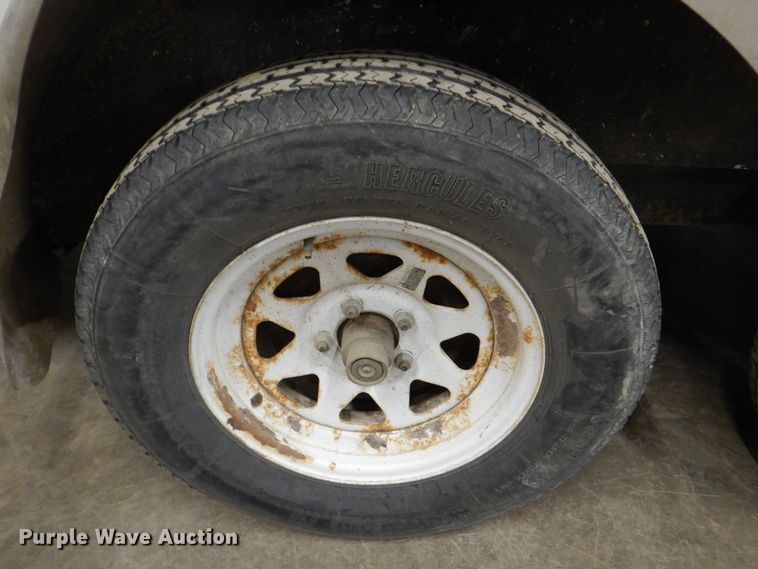 image for item DK5015 2004 Haulmark  enclosed cargo trailer with pressure testing system