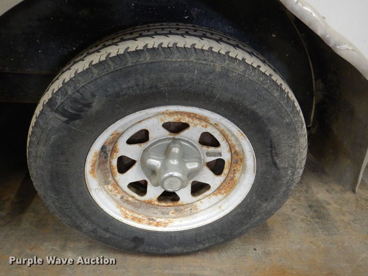 image for item DK5015 2004 Haulmark  enclosed cargo trailer with pressure testing system