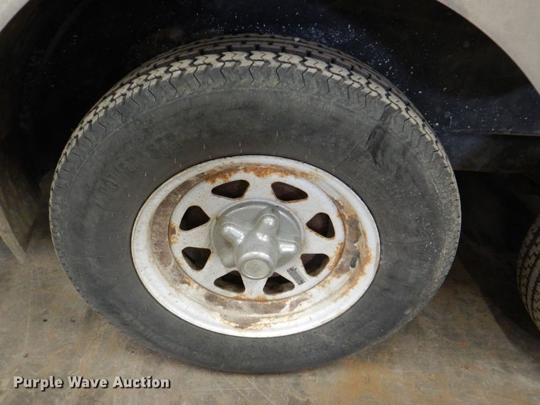 image for item DK5015 2004 Haulmark  enclosed cargo trailer with pressure testing system