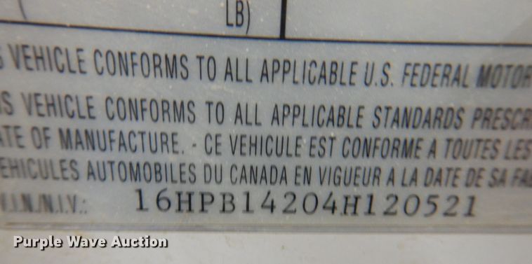 image for item DK5015 2004 Haulmark  enclosed cargo trailer with pressure testing system