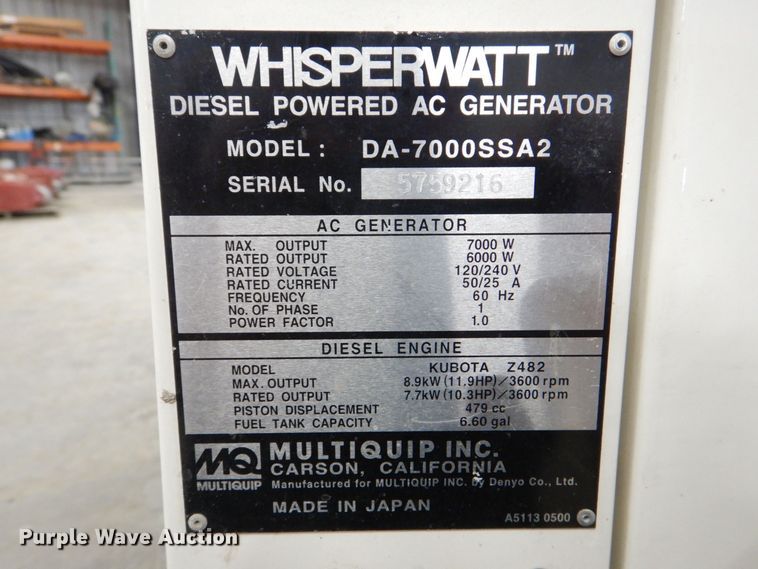 image for item DK5020 2015 Wacker Neuson E3000ES  ground heater