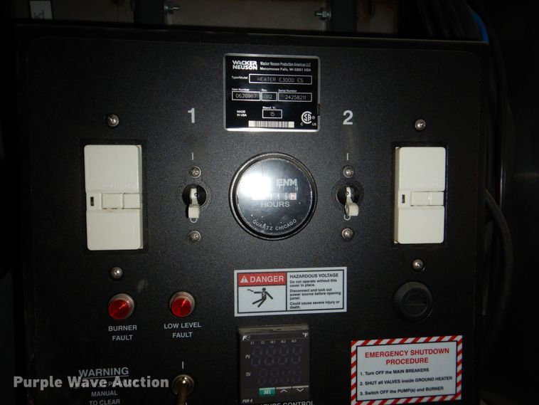 image for item DK5020 2015 Wacker Neuson E3000ES  ground heater