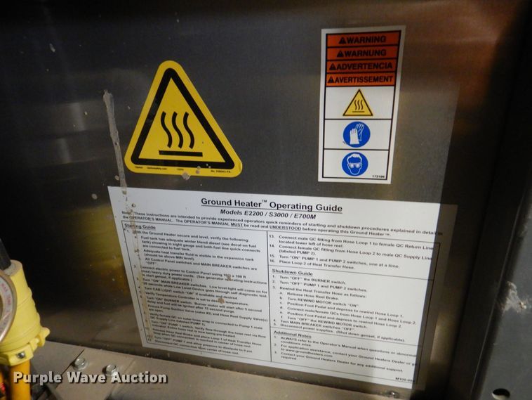 image for item DK5020 2015 Wacker Neuson E3000ES  ground heater