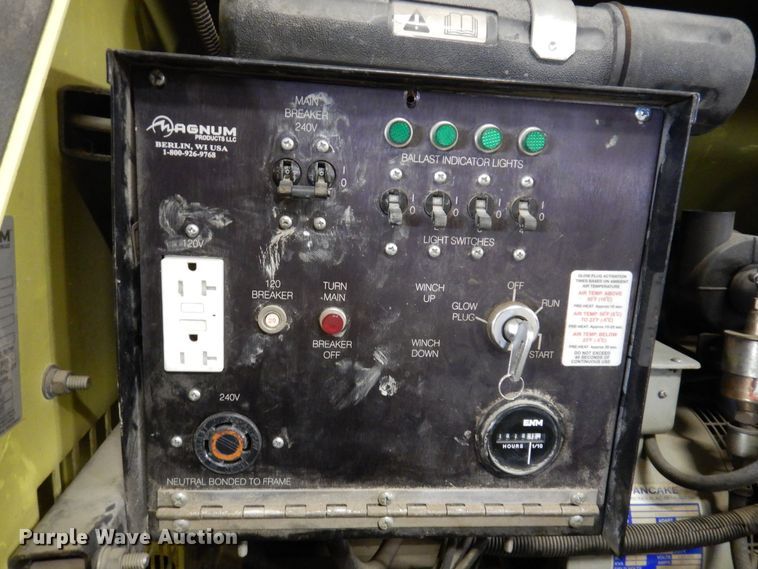 image for item DK5023 2006 Magnum MLT4060KMH  light plant