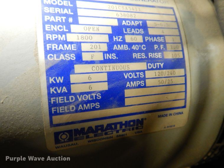 image for item DK5023 2006 Magnum MLT4060KMH  light plant