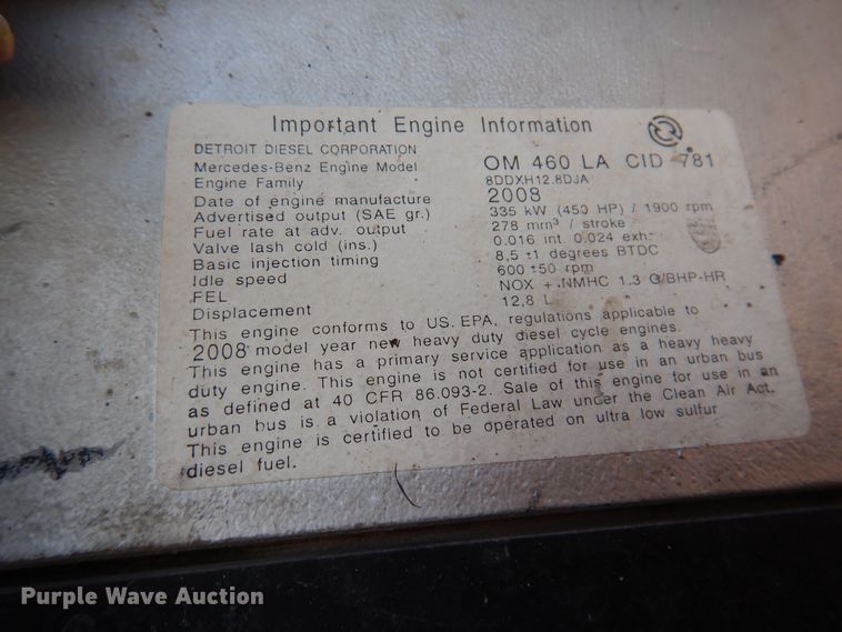 image for item DK5028 2009 Freightliner FLD120  dump truck