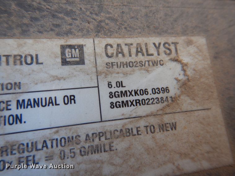 image for item DK5033 2008 GMC Sierra 2500HD  pickup truck