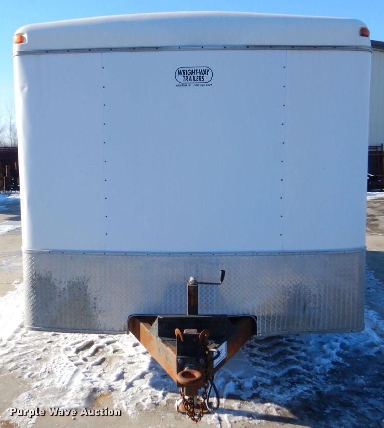 image for item DK5034 2002 United Express  enclosed cargo trailer with lube system