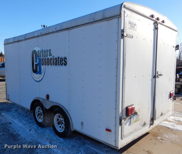 image for item DK5034 2002 United Express  enclosed cargo trailer with lube system