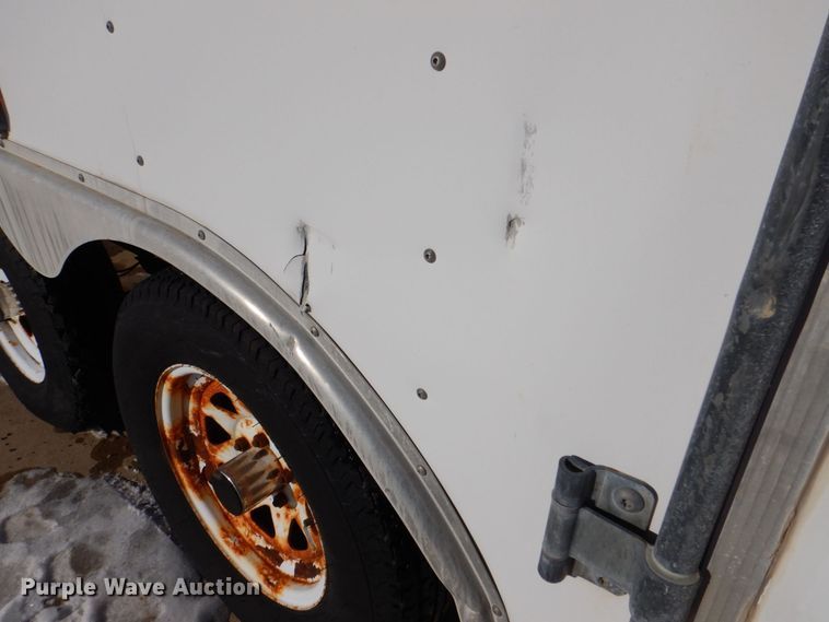 image for item DK5034 2002 United Express  enclosed cargo trailer with lube system