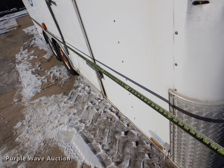 image for item DK5034 2002 United Express  enclosed cargo trailer with lube system