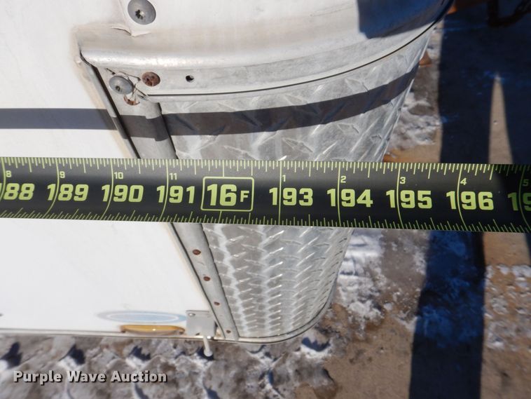 image for item DK5034 2002 United Express  enclosed cargo trailer with lube system