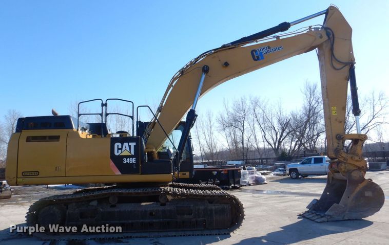 image for item DK5052 2012 Caterpillar 349E  excavator