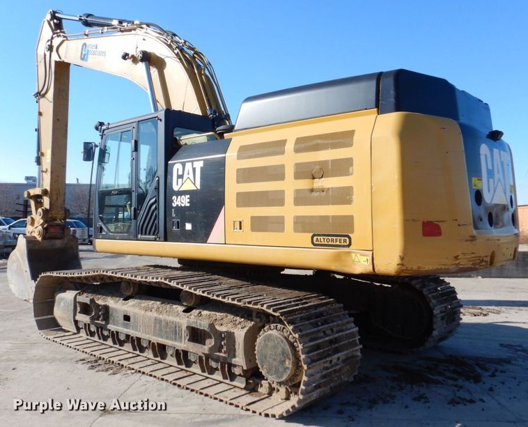 image for item DK5052 2012 Caterpillar 349E  excavator