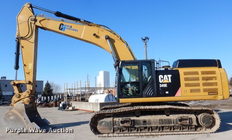 image for item DK5052 2012 Caterpillar 349E  excavator