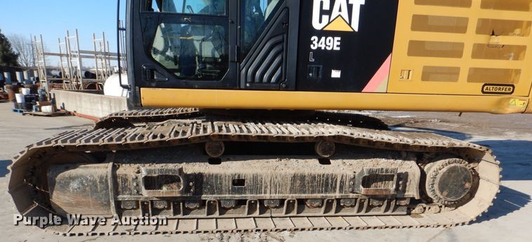 image for item DK5052 2012 Caterpillar 349E  excavator