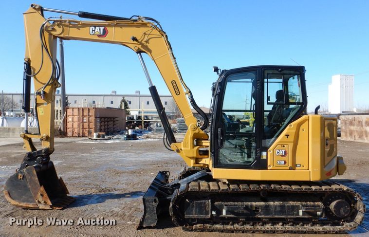 image for item DK5054 2021 Caterpillar 308CR  mini excavator