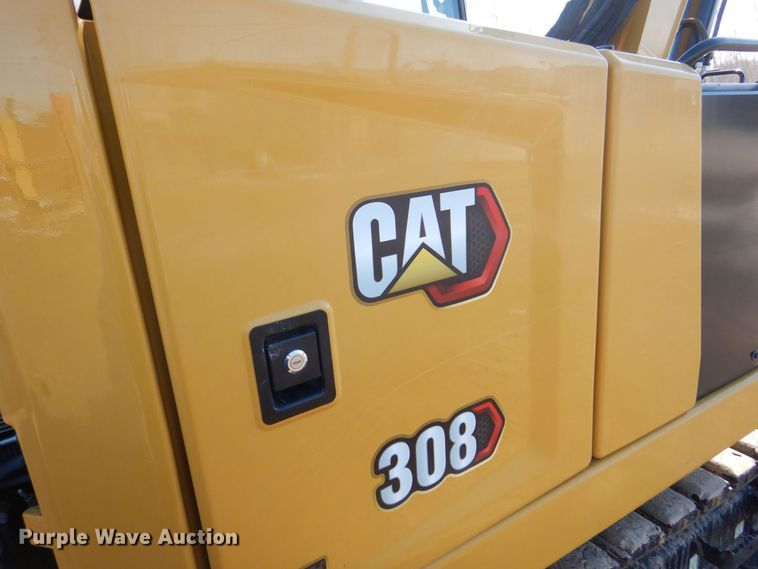 image for item DK5054 2021 Caterpillar 308CR  mini excavator