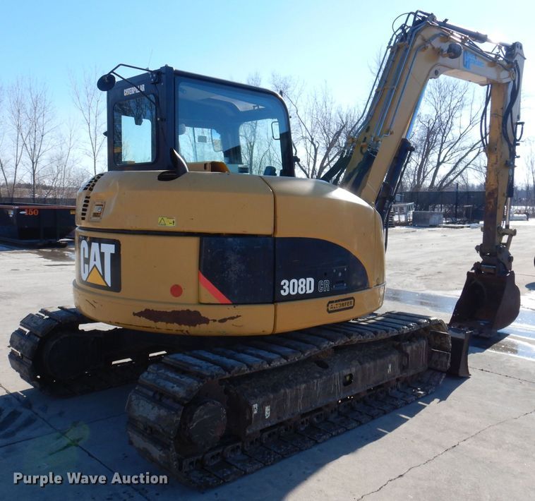 image for item DK5055 2010 Caterpillar 308D CR SB  mini excavator