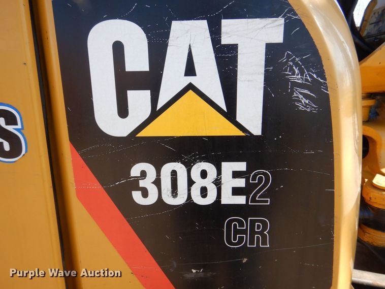 image for item DK5056 2015 Caterpillar 308E2 CR  mini excavator